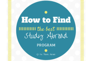 How To Find Latest Study Abroad Programs