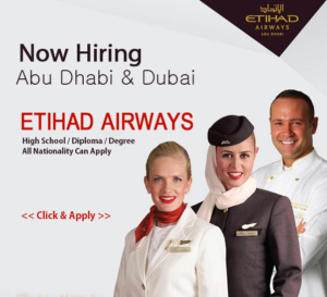 Latest Jobs at Etihad Airways – UAE